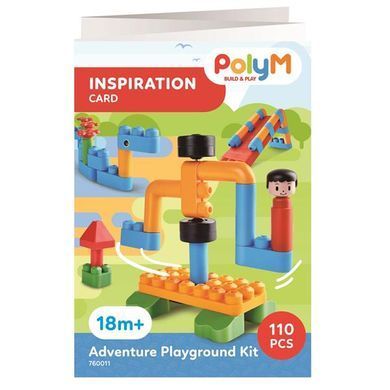 Конструктор PolyM Игровая площадка 110 деталей (760011) dt_12941 фото