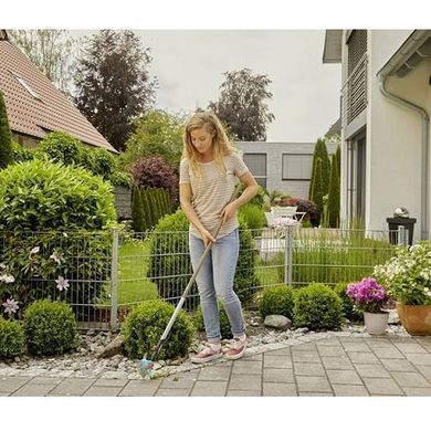 Очисник щілин з ножем та щіткою Gardena Combisystem сталевий 3-в-1 03608-20.000.00 фото