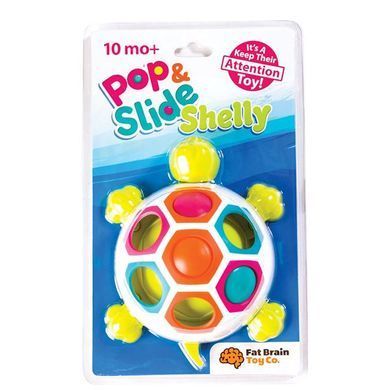 Сортер-черепашка Шеллі Fat Brain Toys Pop N Slide Shelly (F123ML) dt_13624 фото