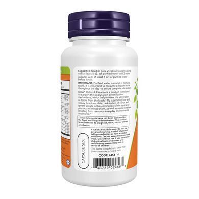 Detox & Cleanse - 90 caps Now Foods