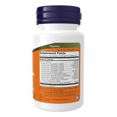 Травні ферменти NOW Foods (Digestive System) 90 капсул