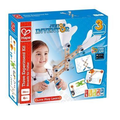 Конструктор Hape Junior Inventor 3 експерименти 37 деталі (E3030) dt_12254 фото