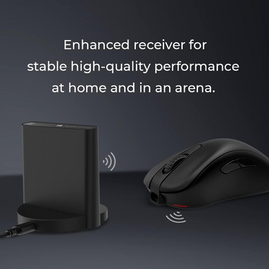 Миша ігрова бездротова ZOWIE EC3-CW BLACK (9H.N4ABE.A2E) 3703874 фото