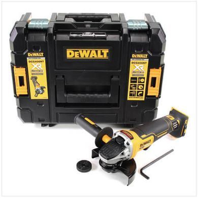 Шлифмашина угловая - болгарка бесщеточная аккумуляторная DeWALT DCG406NT DCG406NT фото