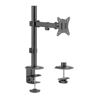Кронштейн Brateck LDT66-C011, 17" - 32", до 9 кг, VESA від 75x75 до 100x100Кут нахилу: +45&deg;~-45&deg;, По BRATECK LDT66-C011 3726141 фото