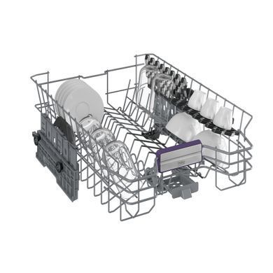 Beko Посудомийна машина вбудована, 11компл., A+++, 45см, дисплей, білий (357231) BDIS38040A фото