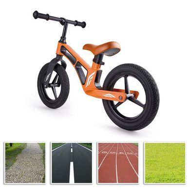 Біговел Hape Нове дослідження двоколісний 12" помаранчевий (E1081), оранжевый