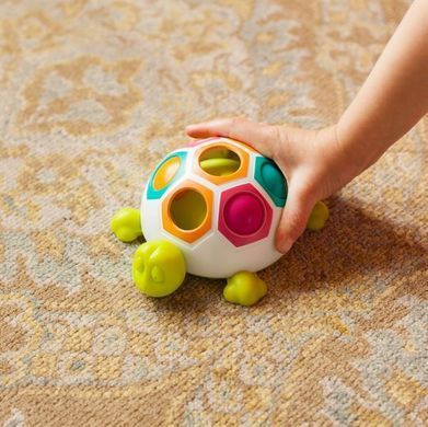 Сортер-черепашка Шеллі Fat Brain Toys Pop N Slide Shelly (F123ML) dt_13624 фото