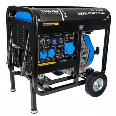 Дизельний генератор TAGRED TA10300D + газова плитка Orcamp CK-505 + електричний обігрівач Gardyer HE2000 KTA10300D фото