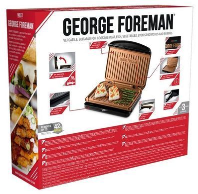 Russell Hobbs Гриль George Foreman 25811-56 Fit Grill Copper Medium (349398) 25811-56 фото