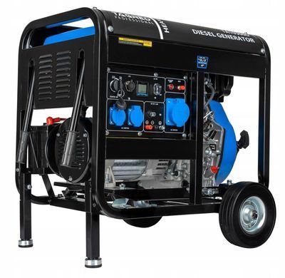 Дизельний генератор TAGRED TA10300D + газова плитка Orcamp CK-505 + електричний обігрівач Gardyer HE2000 KTA10300D фото