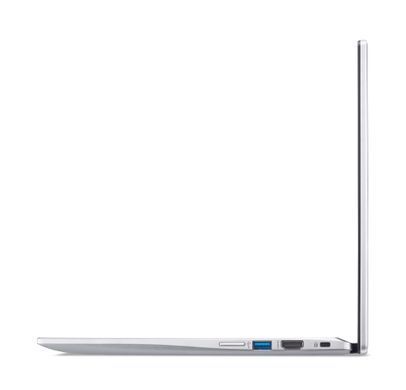 Acer Ноутбук Chromebook Spin CP314-1HN 14" FHD IPS, Intel C N4500, 8GB, F128GB, UMA, ChromeOS, сріблястий (373208) NX.AZ3EU.002 фото