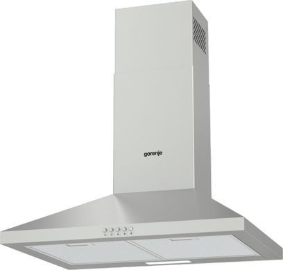 Gorenje Витяжка купольна, 60см, 450м3ч, нерж (374133) WHC629E4X фото