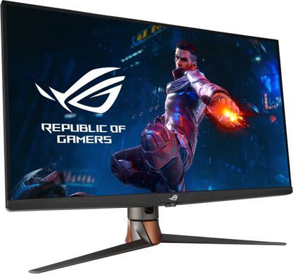 ASUS Монитор 32" ROG Swift PG32UQXR 2xHDMI, 2xDP, 2xUSB, IPS, 3840x2160, 160Hz, 1ms, sRGB 160%, FreeSync, HAS, HDR1000 90LM0833-B01370 фото