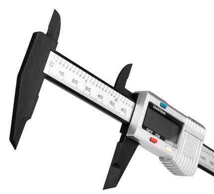 Штангенциркуль TOP TOOLS 31C621-1, цифровий, 0&ndash;150 мм, композитний, РК-дисплей 31C621-1 фото
