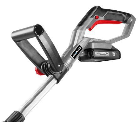 Аккумуляторная мотокоса GRAPHITE 18V 58GE112, ширина скашивания 280 мм, без аккумулятора и ЗУ 58GE112 фото