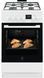 Electrolux Плита комбінована, 57л, 50x60см, дисплей, конвекція, білий (382771) LKK540232W