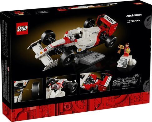 Конструктор LEGO Icons McLaren MP4/4 і Айртон Сенна (380178)