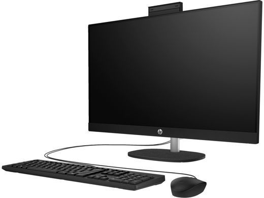 HP Комп'ютер персональний моноблок All-in-One 27" FHD IPS AG, AMD R7-7730U, 16GB, F512GB, UMA, WiFi, кл+м, DOS, чорний (379445) A45DXEA фото