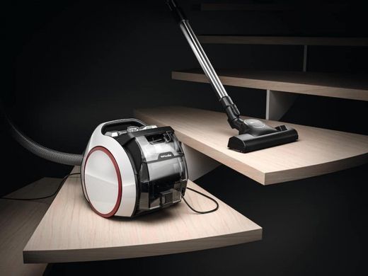 Пилосос Miele контейнерний SNRF0 Boost CX1, 890Вт, сухе прибирання, конт пил -1л, Silence AirClean, Технологія Vortex, білий (367260) 41NRF001UA фото