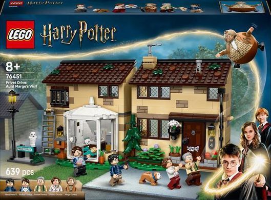 Конструктор LEGO Harry Potter Привет-драйв визит тети Мардж 639 деталей (76451)