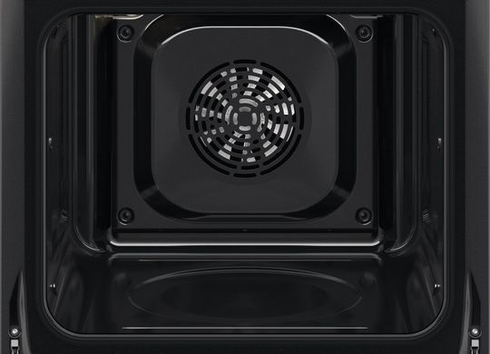 Electrolux Духова шафа електрична, 65л, А, пара, дисплей, конвекція, телескопічні напрямні, чорний+нерж EOD5H70BX фото