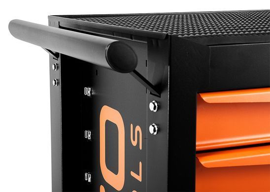 Візок для інструменту NEO TOOLS 84-214, із замком, гумове покриття, 5 ящиків 84-214 фото