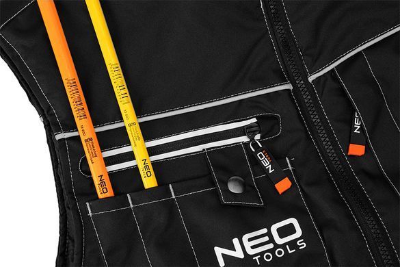 Робоча жилетка Neo Tools 81-530, утеплена та світловідбиваюча S