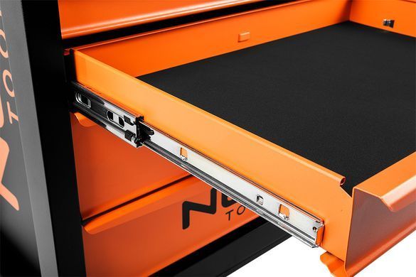 Візок для інструменту NEO TOOLS 84-214, із замком, гумове покриття, 5 ящиків 84-214 фото