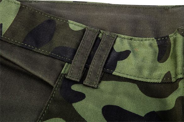 Рабочие шорты камуфляжные NEO 81-271, Camo, с эластичным поясом и карманами.