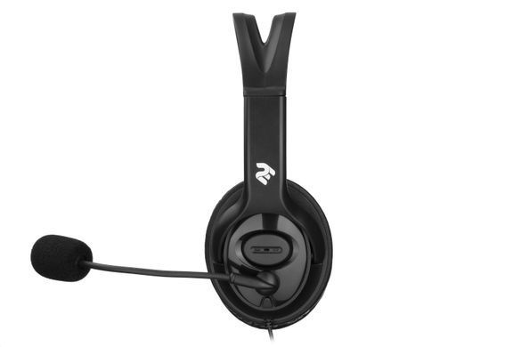 Гарнитура ПК стерео Over-ear 2E CH13 USB, omni-mic, 2м, черный 2E-CH13SU фото