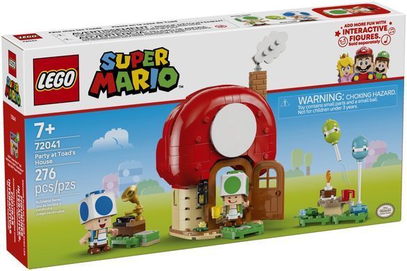 Конструктор LEGO Super Mario Вечеринка в доме Toad