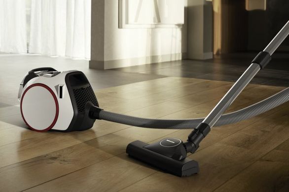 Пилосос Miele контейнерний SNRF0 Boost CX1, 890Вт, сухе прибирання, конт пил -1л, Silence AirClean, Технологія Vortex, білий (367260) 41NRF001UA фото