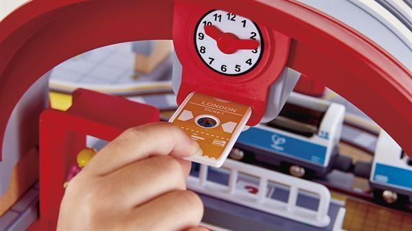 Іграшкова залізниця Hape Станція Гранд-Сіті зі світловими та звуковими ефектами (E3725) dt_79170 фото