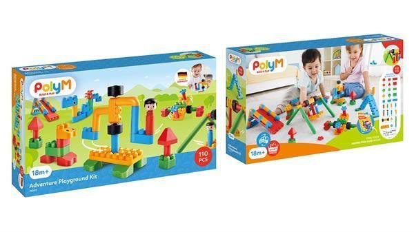 Конструктор PolyM Игровая площадка 110 деталей (760011) dt_12941 фото