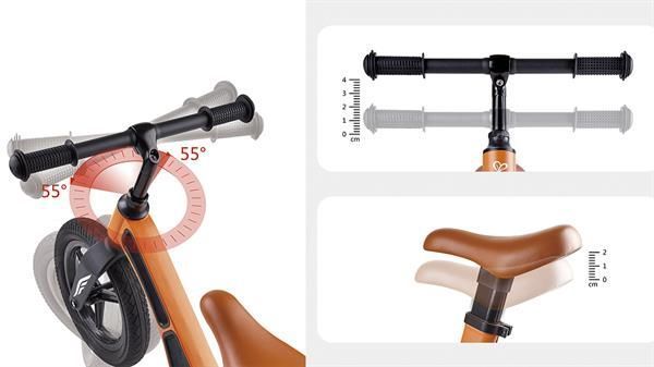 Біговел Hape Нове дослідження двоколісний 12" помаранчевий (E1081), оранжевый
