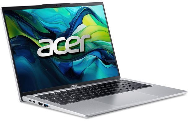 Acer Ноутбук Swift Go 14 SFG14-73 14" 2.8K OLED, Intel U7-155H, 32GB, F1TB, UMA, Lin, сріблястий (377477) NX.KY7EU.002 фото