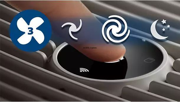 Philips Очисник повітря Series 600i, 40м2, 170м3/год (367872) AC0650/10 фото