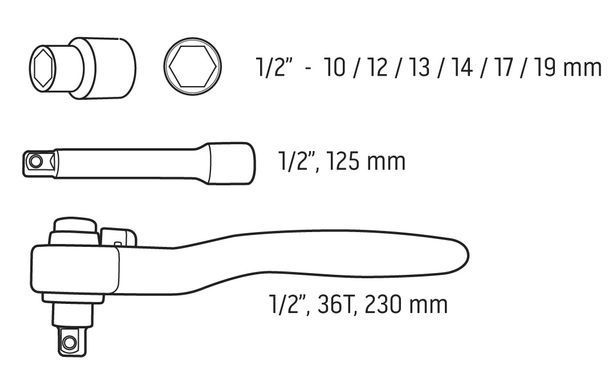 Набір інструментів для електрика Neo Tools 01-307 1000V, 8 шт. 01-307 фото