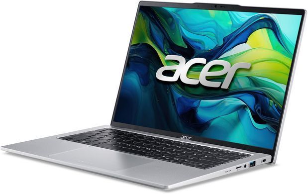 Acer Ноутбук Swift Go 14 SFG14-73 14" 2.8K OLED, Intel U7-155H, 32GB, F1TB, UMA, Lin, сріблястий (377477) NX.KY7EU.002 фото