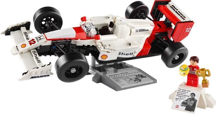 Конструктор LEGO Icons McLaren MP4/4 і Айртон Сенна (380178)