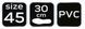 Чоботи гумові Neo Tools 82-902 ПВХ 45