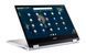 Acer Ноутбук Chromebook Spin CP314-1HN 14" FHD IPS, Intel C N4500, 8GB, F128GB, UMA, ChromeOS, сріблястий (373208) NX.AZ3EU.002
