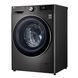 Прально-сушильна машина LG фронтальна, 10.5(7)кг, 1400, А, 56см, дисплей, пара, інвертор, чорний F4V9RC9P