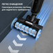 Rowenta Пилосос безпровідний миючий X-Clean 4, 200Вт, конт пил -0.45л, конт для води-0.73л, автон. робота до 50хв, вага-5.4кг, НЕРА, чорний (381332) GZ5035WO