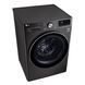 Прально-сушильна машина LG фронтальна, 10.5(7)кг, 1400, А, 56см, дисплей, пара, інвертор, чорний F4V9RC9P
