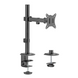 Кронштейн Brateck LDT66-C011, 17" - 32", до 9 кг, VESA від 75x75 до 100x100Кут нахилу: +45&deg;~-45&deg;, По BRATECK LDT66-C011 3726141