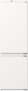 Gorenje Вбуд. холодильник з мороз. камерою, 177х55х54см, 2 двері, 180(68)л, А+, NF+, Зона св-ті, Внутр. диспл, білий (379545) NRKI418EE1 фото