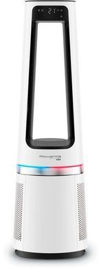 Rowenta Очиститель воздуха вен-тор+об-тель ECLIPSE 3IN1, 35м2, 107м3/час, пульт ДУ, дисплей, HEPA фильтр, 12 ур. ск-сти, белый QU5060F0 фото