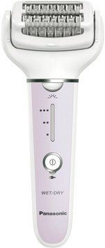 Panasonic Эпилятор пинцетный, аккумуляторный, пинцет.-60, влаж.+сух., чехол, насадок-2, фиолетовый-белый ES-EY30-V520 фото